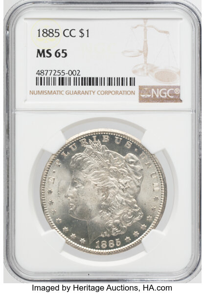 1885-CC $1 MS66 CAC thumbnail 25