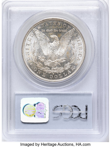 Morgan $1  Pre-1921 [Type] MS61 thumbnail 2