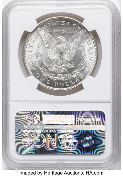 1885 $1 MS64 CAC thumbnail 2