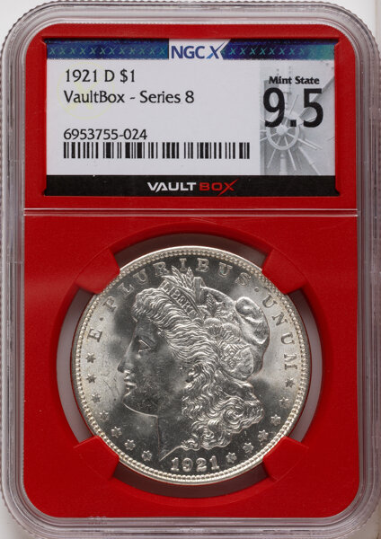 1921-D $1  MS thumbnail 5