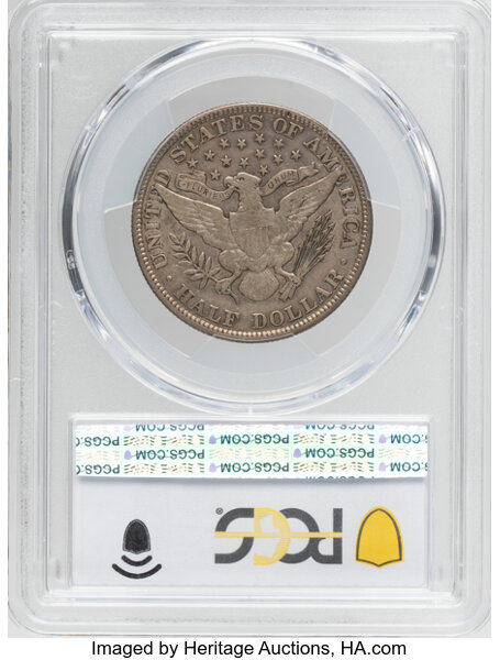 Barber Half Dollar 50c 1892-1915 [Type] XF40 thumbnail 2