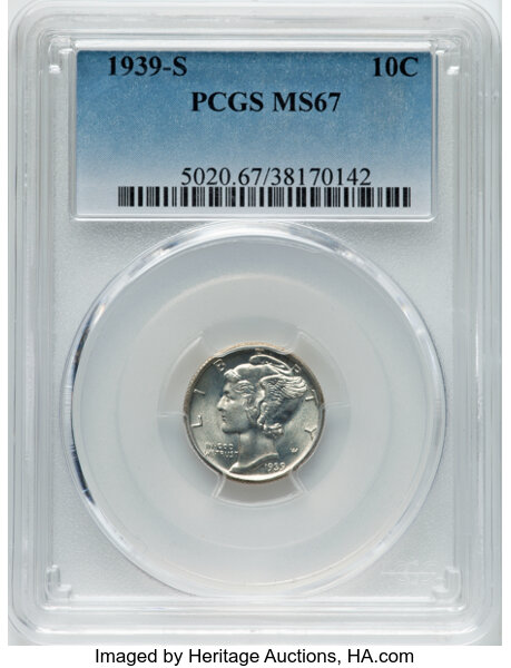 1939-S 10c MS thumbnail 4