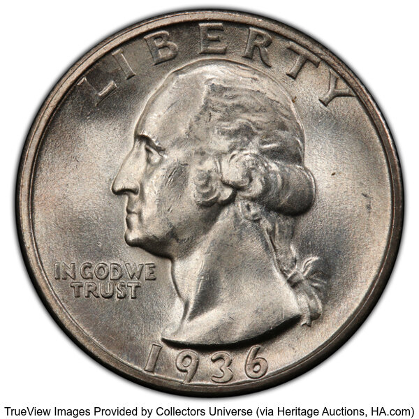 1936-D 25c MS thumbnail 3