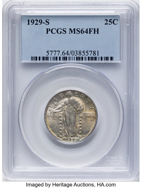 1929-S 25c MS FH thumbnail 2