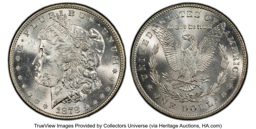 1878 7TF $1  Reverse of 1878 MS thumbnail 10