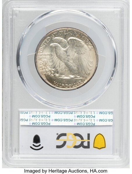 1945 50c MS66 thumbnail 2