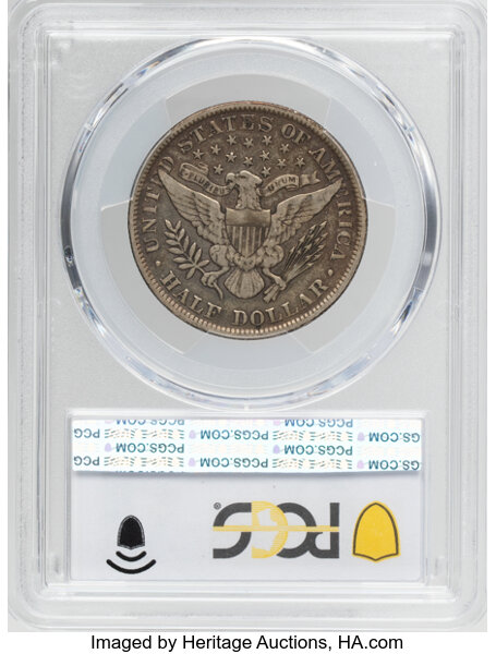 Barber Half Dollar 50c 1892-1915 [Type] F15 thumbnail 20