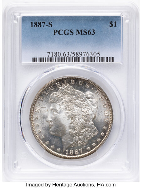 1887-S $1  MS thumbnail 13