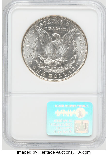 1887 $1 MS65 thumbnail 2