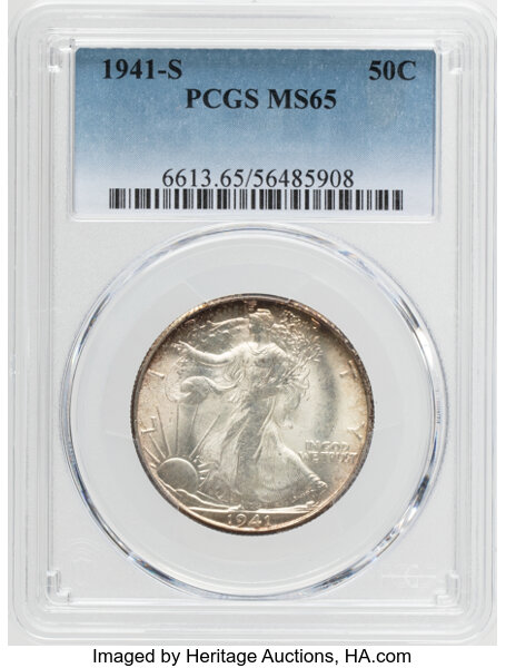 1941-S 50c MS PL thumbnail 13