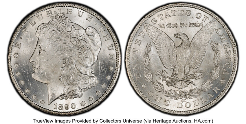 1890-CC $1  Doubled CC, VAM-5A MS thumbnail 15