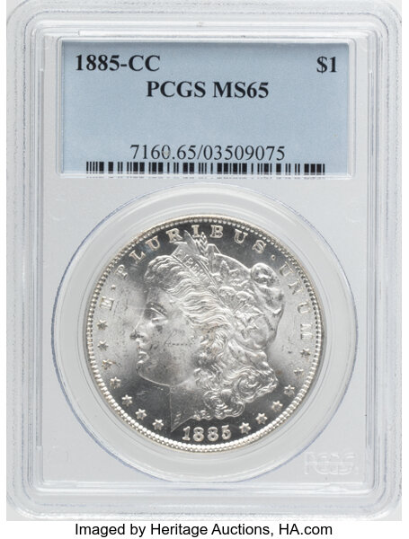 1885-CC $1 MS66 CAC thumbnail 22
