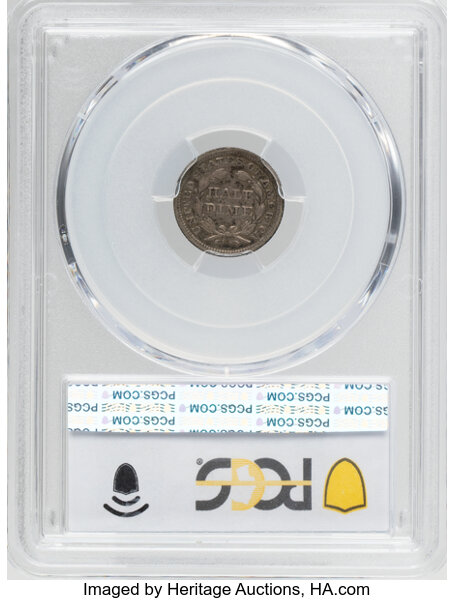 1858 H10c Over Inverted Date, FS-302 MS thumbnail 3