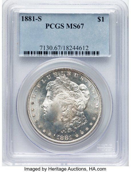 1881-S $1  Die Chip Wing, VAM-92A MS thumbnail 7