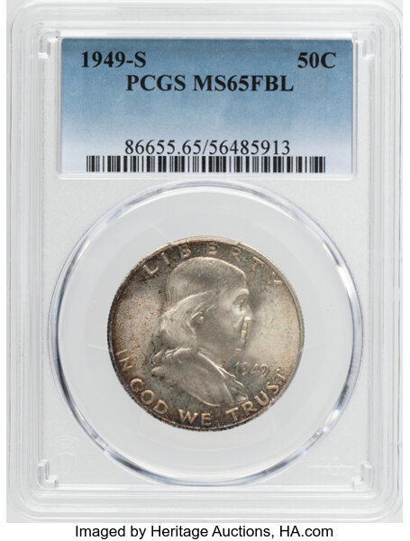 1949-S 50c MS FBL thumbnail 4