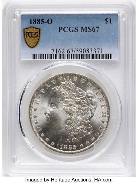 1885-O $1 MS67 thumbnail 2