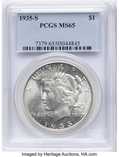 1935-S $1  MS thumbnail 4