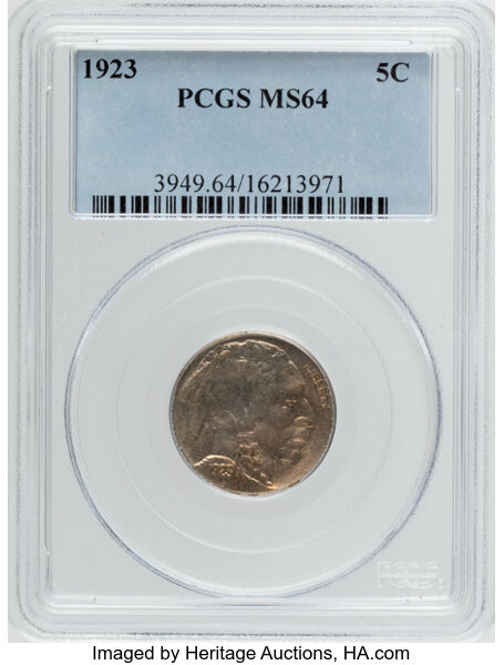 1923 5c MS thumbnail 4