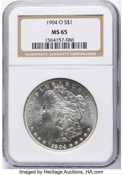 1904-O $1 MS64 CAC thumbnail 5