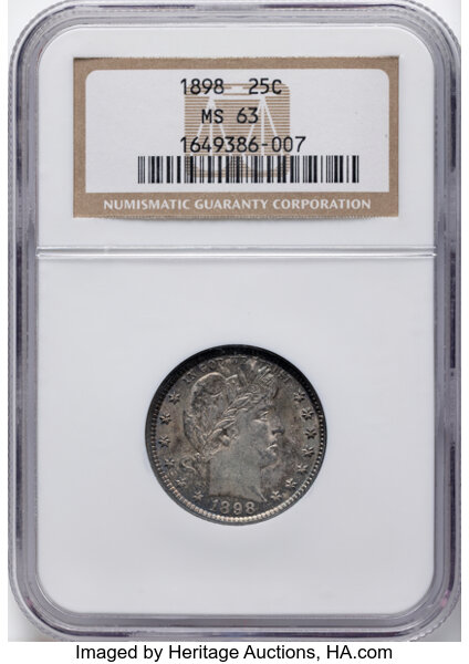 1898 25c MS thumbnail 3