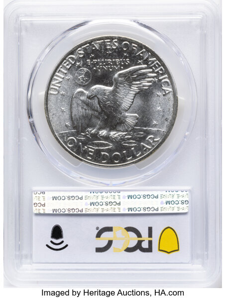 Eisenhower (Ike) $1  Silver [Type] OGP thumbnail 14