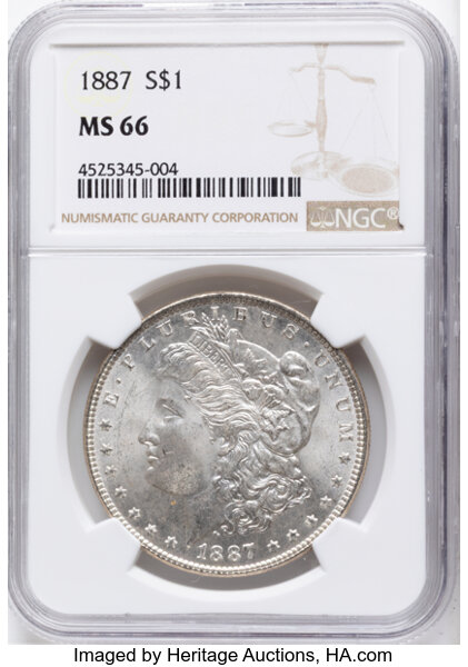 1887 $1  MS thumbnail 5