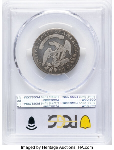 1821 25c B-5 MS thumbnail 4