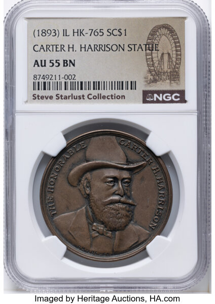 (1929) SC$1 Robert E Lee Bicentennial, Bronze, HK-774 MS BN thumbnail 5
