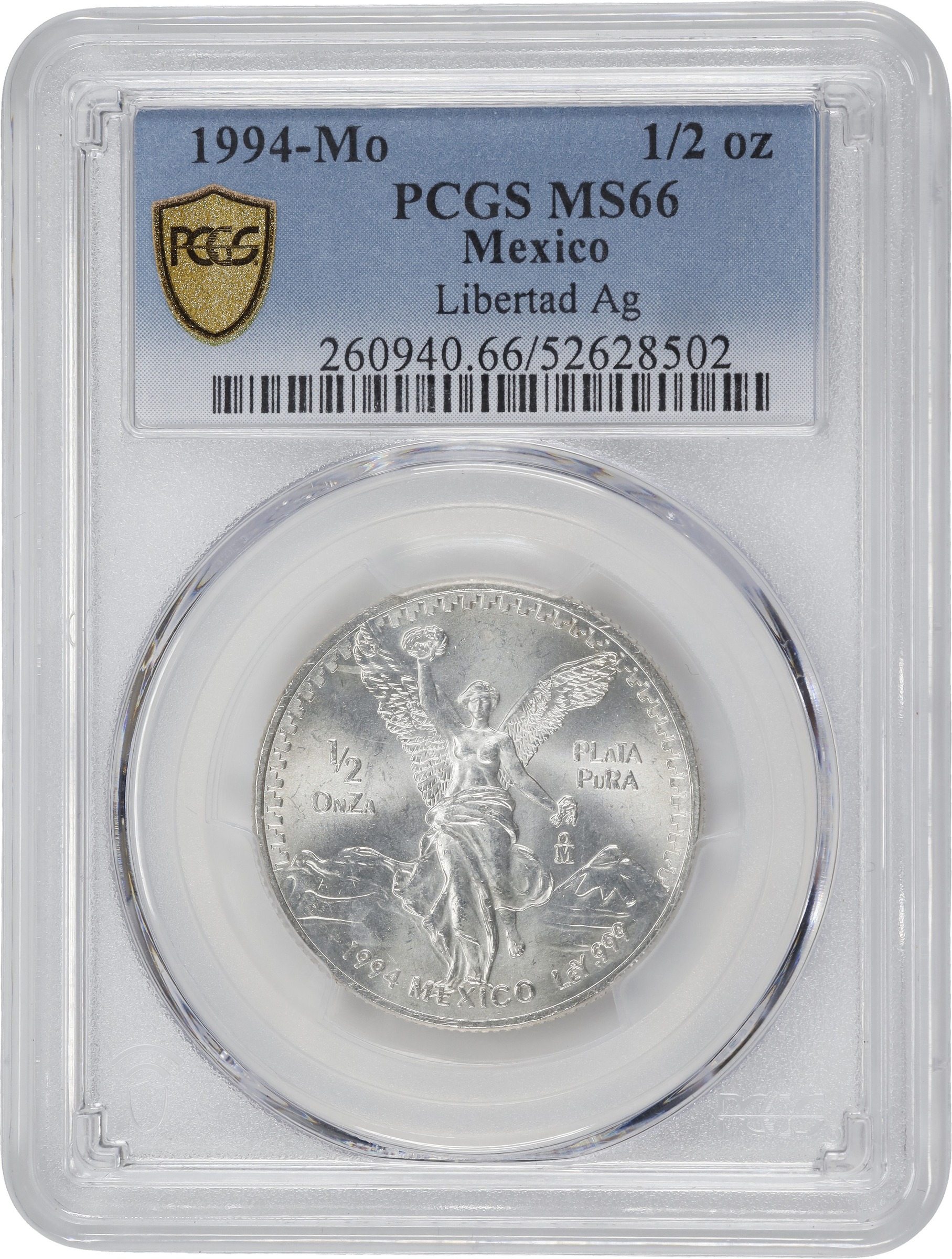 2012-Mo 1/2 Onza Libertad, Silver MS (KM-612) thumbnail 7