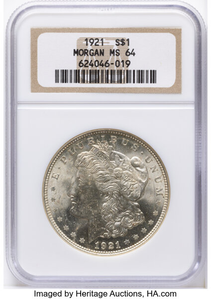1921 $1  Morgan, Reverse Cud, VAM-19B MS thumbnail 5