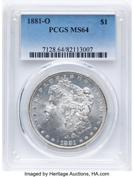 1881-O $1 XF45 CAC thumbnail 4