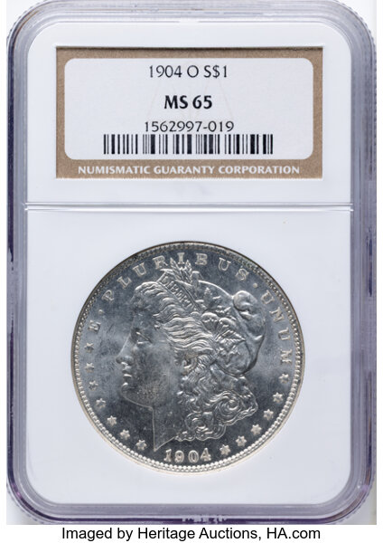 1904-O $1  Obverse Threadlike Impression, VAM-22.2 MS thumbnail 12