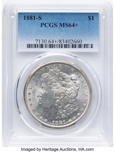 1881-S $1  MS thumbnail 4