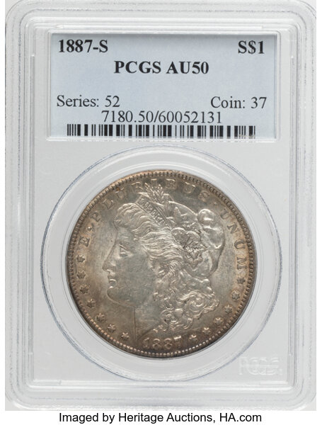 1887-S $1  MS thumbnail 9