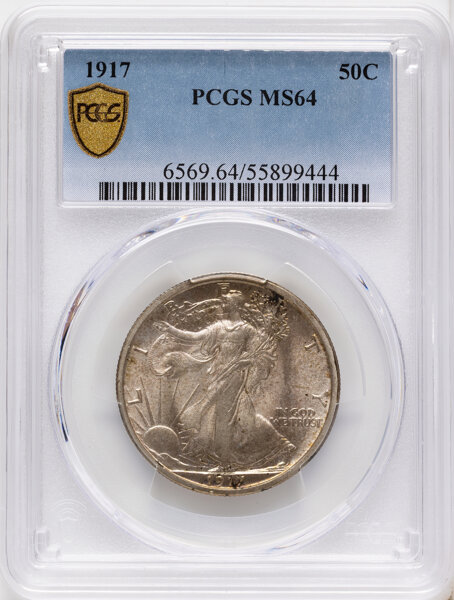 1917 50c MS64 thumbnail 2