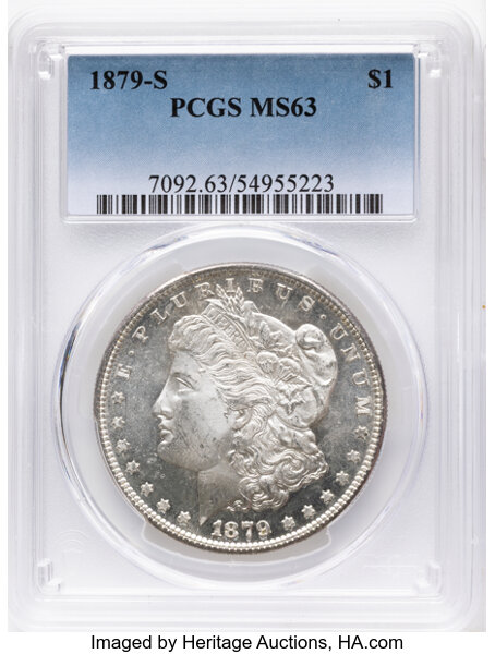 1879-S $1 MS67 CAC thumbnail 5