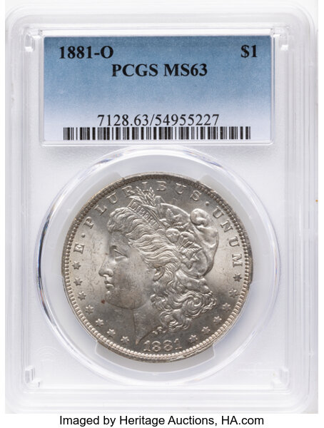 1881-O $1 XF45 CAC thumbnail 5