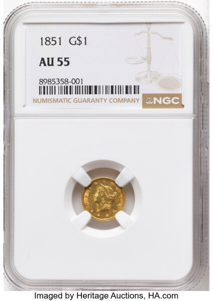 1851 G$1 MS thumbnail 3