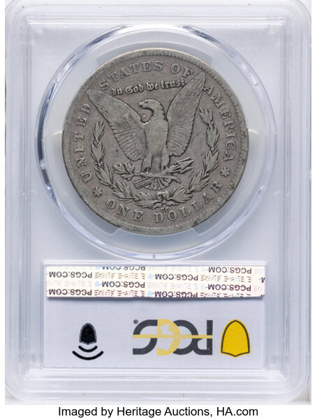 Morgan $1  Carson City Mint [Type] VG10 thumbnail 2