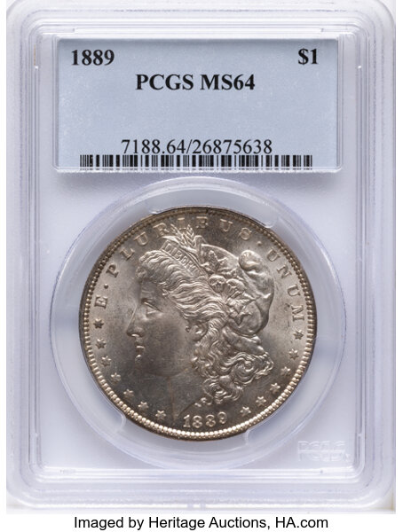 1889 $1  VAM-38A MS thumbnail 4
