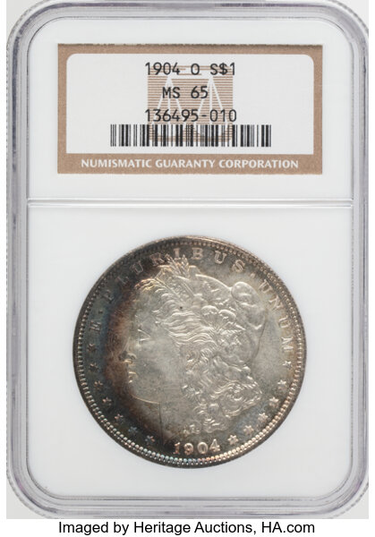 1904-O $1  Obverse Threadlike Impression, VAM-22.2 MS thumbnail 14