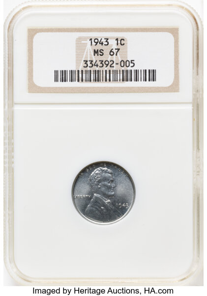 1943 1c Steel AG3 CAC thumbnail 3