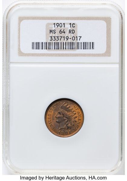 1901 1c MS RD thumbnail 3