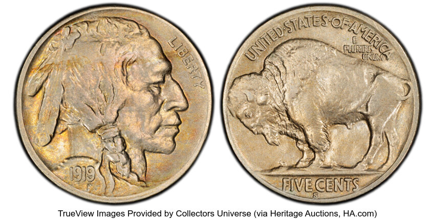 1919-S 5c MS thumbnail 4