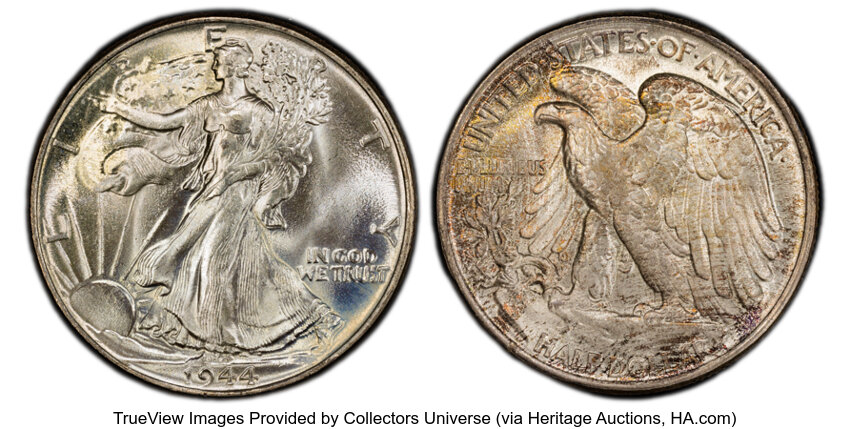 1944 50c MS66 CAC thumbnail 25