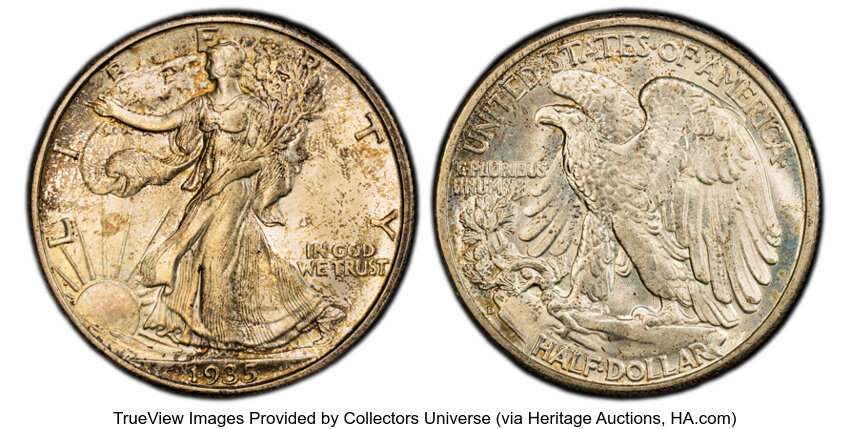 1935-D 50c MS thumbnail 6