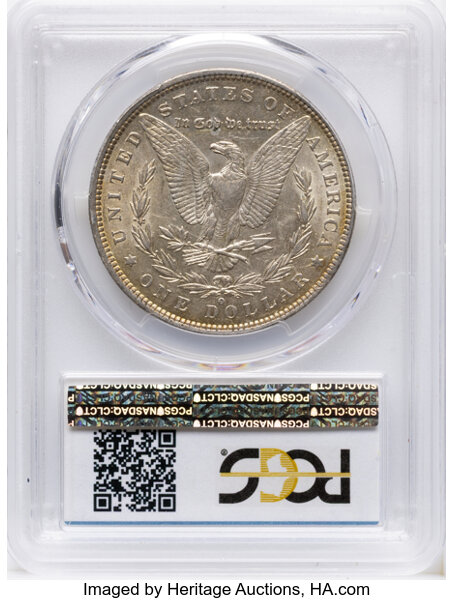 Morgan $1  Pre-1921 [Type] AU53 thumbnail 2