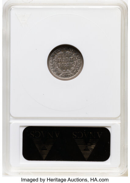 1845 H10c Repunched Date, FS-302 MS thumbnail 5