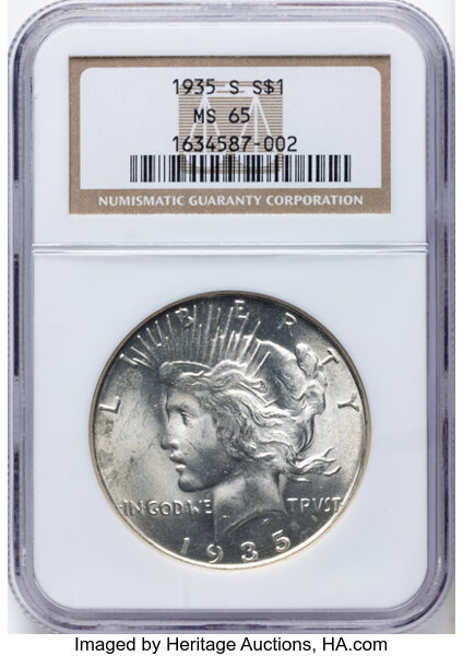 1935-S $1  MS thumbnail 3