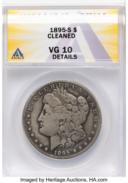 1895-S $1  Die Break Through D, VAM-6A MS thumbnail 3